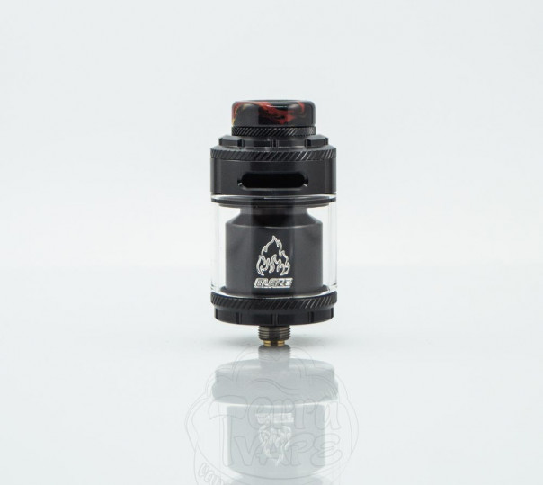ThunderHead Creations Blaze RTA Silver Black Бак, що обслуговується