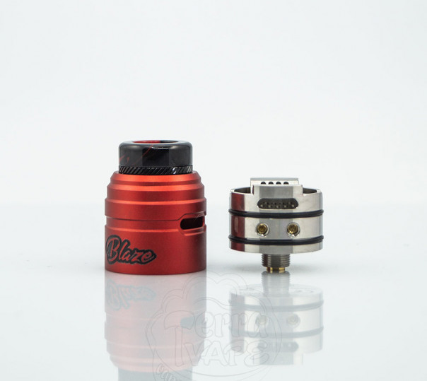 ThunderHead Creations Blaze Solo RDA Red Дріпка ThunderHead Creations Blaze Solo RDA Red Дріпка