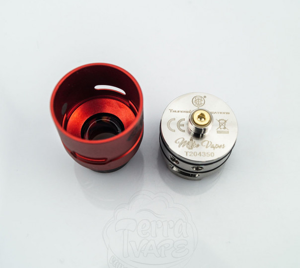 ThunderHead Creations Blaze Solo RDA Red Дріпка ThunderHead Creations Blaze Solo RDA Red Дріпка