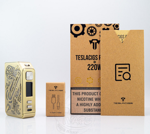 Teslacigs Punk II 220W Box Mod Бокс мод Teslacigs Punk II 220W Box Mod Бокс мод