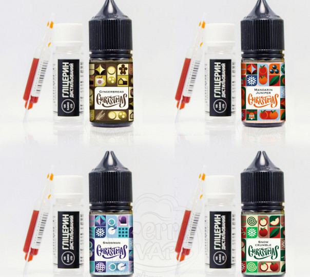 Рідина UA E-Juice Christmas Limited Salt 30ml (набір компонентів)