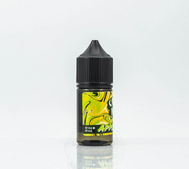 Жидкость Crazy Juice Salt Apple Melon 30ml 30mg на солевом никотине со вкусом яблока с дыней Жидкость Crazy Juice Salt Apple Melon 30ml 30mg на солевом никотине со вкусом яблока с дыней