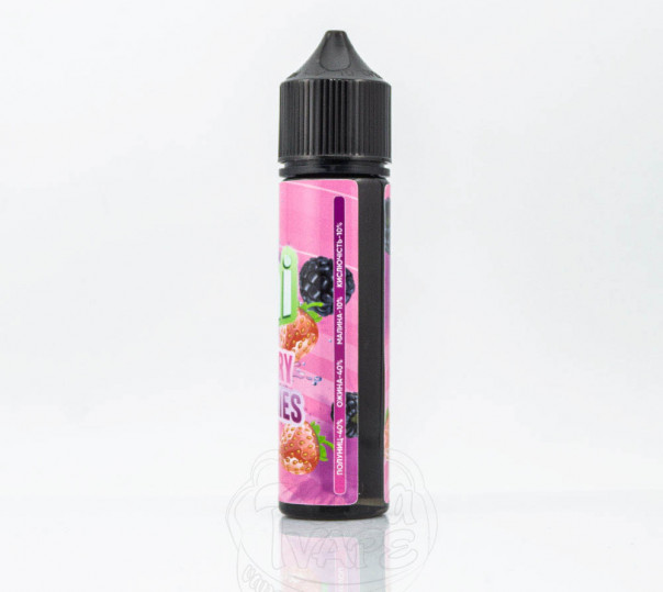 Рідина Juni Organic Strawberry Blackberries 60ml 1.5mg на органічному нікотині зі смаком полуниці та ожини Рідина Juni Organic Strawberry Blackberries 60ml 1.5mg на органічному нікотині зі смаком полуниці та ожини