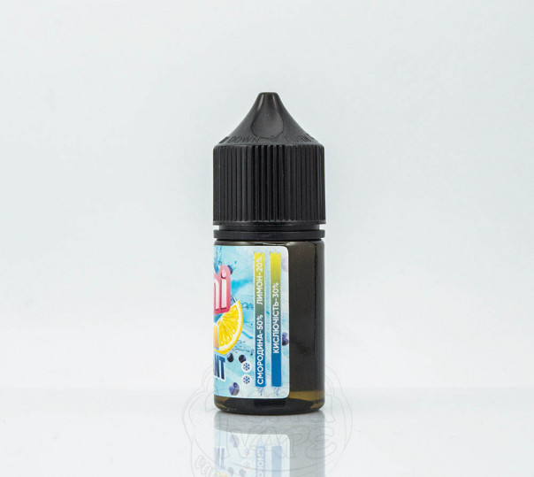 Рідина Juni Salt Lemon Currant 30ml 30mg на сольовому нікотині зі смаком лимона і смородини Рідина Juni Salt Lemon Currant 30ml 30mg на сольовому нікотині зі смаком лимона і смородини