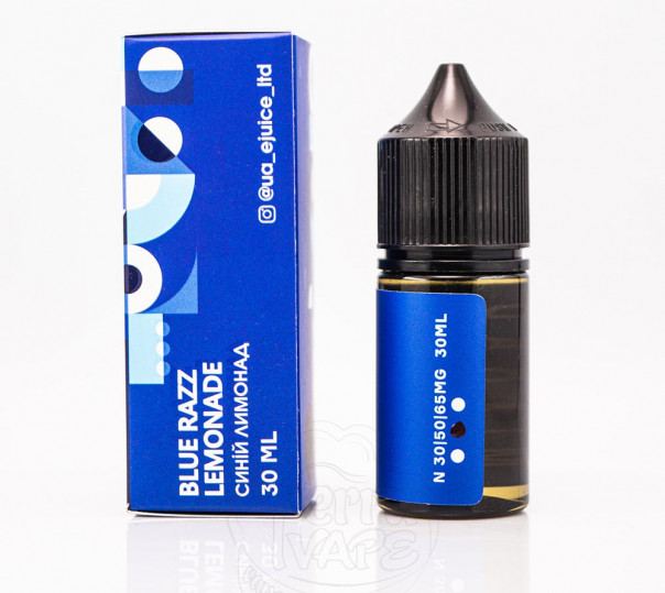 Рідина Mix Bar Salt Blue Razz Lemonade 30ml 30mg на сольовому нікотині зі смаком лимонаду з синьою малиною Рідина Mix Bar Salt Blue Razz Lemonade 30ml 30mg на сольовому нікотині зі смаком лимонаду з синьою малиною