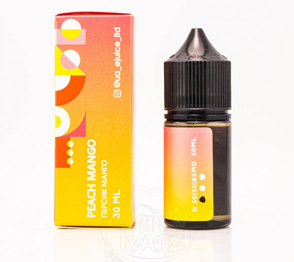 Жидкость Mix Bar Salt Peach Mango 30ml 30mg со вкусом персика с манго (набор компонентов)
