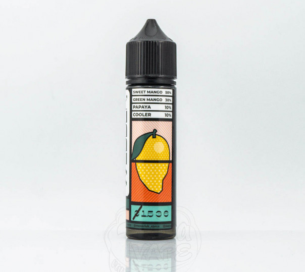Рідина Webber Organic Mango Papaya 60ml 0mg без нікотину зі смаком манго і папайї Рідина Webber Organic Mango Papaya 60ml 0mg без нікотину зі смаком манго і папайї