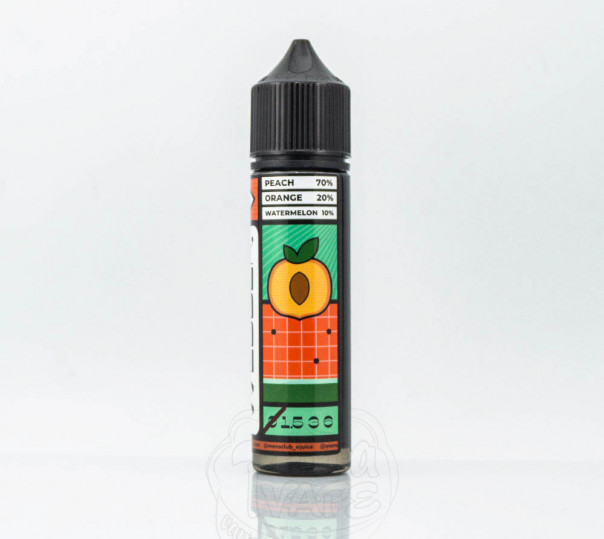 Рідина Webber Organic Orange Peach 60ml 0mg без нікотину зі смаком апельсина і персика Рідина Webber Organic Orange Peach 60ml 0mg без нікотину зі смаком апельсина і персика