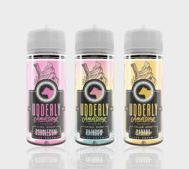 Udderly Amazing Organic 100/120ml на органічному нікотині