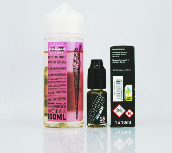 Udderly Amazing Bubblegum Ice Cream 100ml 0mg без нікотину Udderly Amazing Bubblegum Ice Cream 100ml 0mg без нікотину