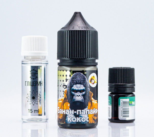 Рідина Uliq Salt Банан-папайя-кокос 30ml 50mg (набір компонентів)