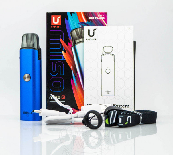 Univapo Miso C Pod Kit 600mAh Багаторазова POD система Univapo Miso C Pod Kit 600mAh Багаторазова POD система