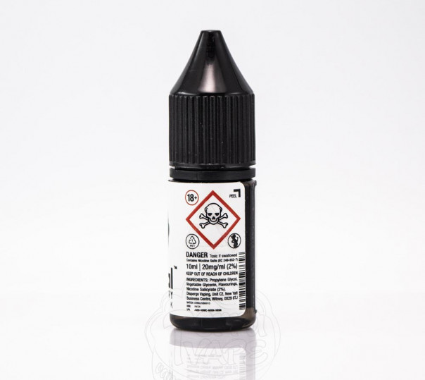 Рідина Unreal Salt Raspberry Black 10ml 20mg на сольовому нікотині зі смаком малини та смородини Рідина Unreal Salt Raspberry Black 10ml 20mg на сольовому нікотині зі смаком малини та смородини