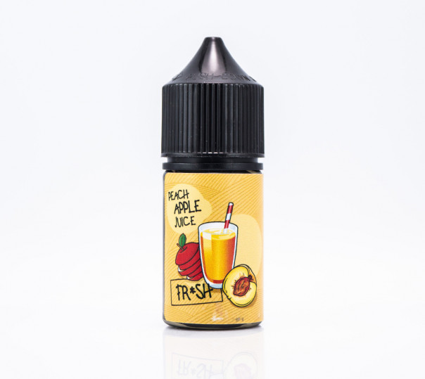 Рідина UVA Fresh Salt Peach Apple Juice 30ml 30mg на сольовому нікотині зі смаком персиково-яблучного соку