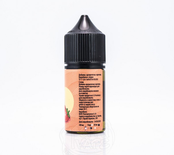 Рідина UVA Fresh Salt Strawberry Lemonade 30ml 30mg на сольовому нікотині зі смаком полуничного лимонаду Рідина UVA Fresh Salt Strawberry Lemonade 30ml 30mg на сольовому нікотині зі смаком полуничного лимонаду