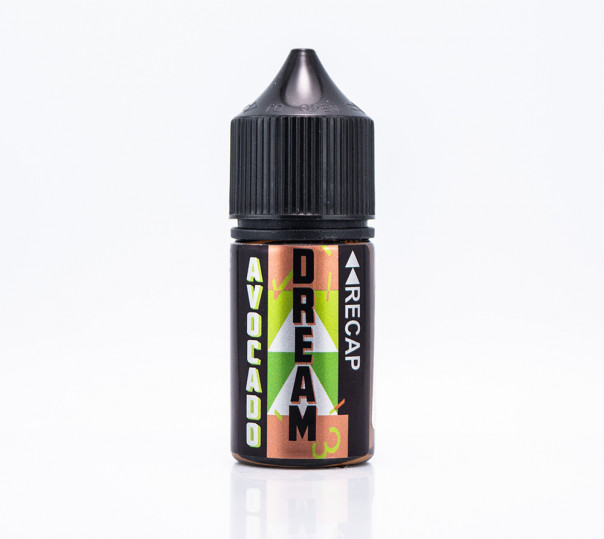 Рідина UVA Recap Salt Avocado Dream 30ml 50mg на сольовому нікотині зі смаком авокадо з кремом