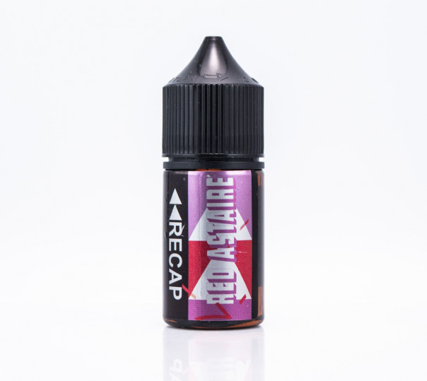 Жидкость UVA Recap Salt Red Astaire 30ml 50mg на солевом никотине со вкусом ягод с анисом