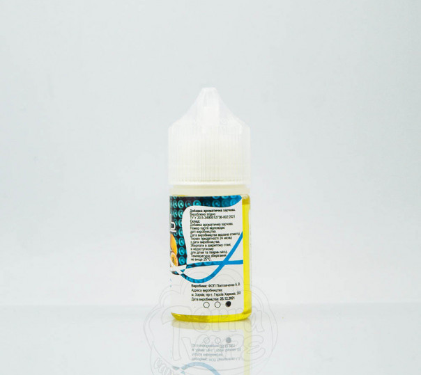 Рідина UVA Сольник Salt Tropic 30ml 45mg на сольовому нікотині зі смаком тропічних фруктів Рідина UVA Сольник Salt Tropic 30ml 45mg на сольовому нікотині зі смаком тропічних фруктів