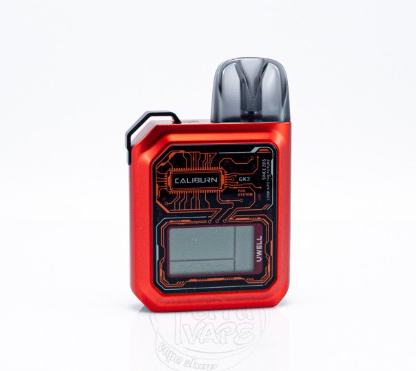 Uwell Caliburn GK3 Pod Kit 900mAh Red Многоразовая POD система
