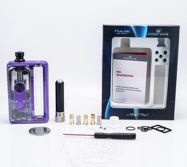 Vandy Vape Pulse AIO v2 Kit Celeste Багаторазова АІО Система Vandy Vape Pulse AIO v2 Kit Celeste Багаторазова АІО Система