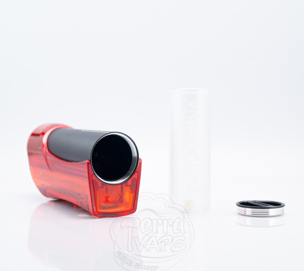Vandy Vape Requiem Mod Clear Red Бокс мод Vandy Vape Requiem Mod Clear Red Бокс мод