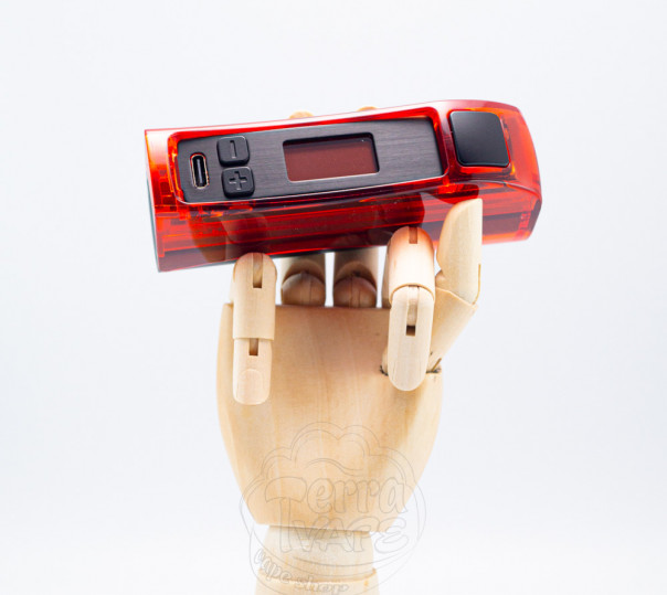 Vandy Vape Requiem Mod Clear Red Бокс мод Vandy Vape Requiem Mod Clear Red Бокс мод
