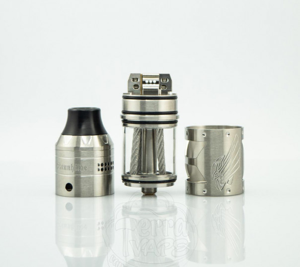 Vapefly Brunhilde 1o3 RTA SS Обслуговуваний бак Vapefly Brunhilde 1o3 RTA SS Обслуговуваний бак