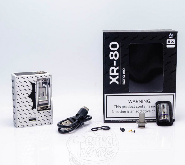 Vaperz Cloud X MNCH XR-80 DNA80c Boro Kit Багаторазова АІО система Vaperz Cloud X MNCH XR-80 DNA80c Boro Kit Багаторазова АІО система