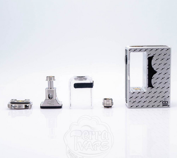 Vaperz Cloud X MNCH XR-80 DNA80c Boro Kit Raw Silver Багаторазова АІО система Vaperz Cloud X MNCH XR-80 DNA80c Boro Kit Raw Silver Багаторазова АІО система