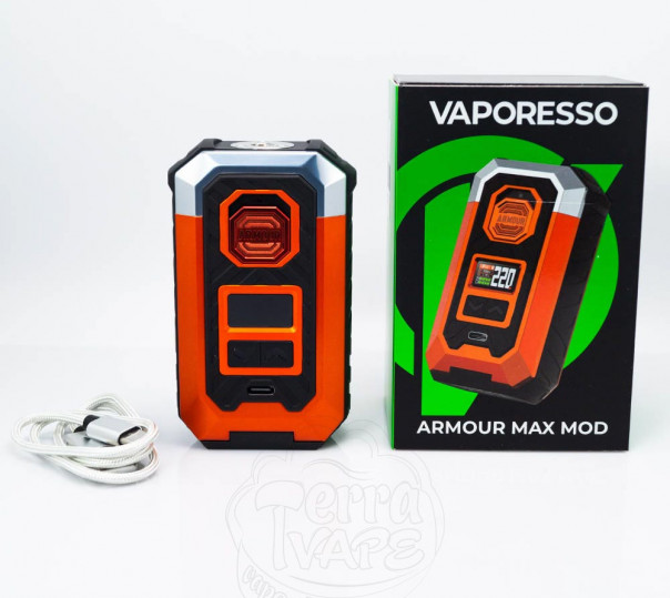 Vaporesso Armour Max Box Mod 220W Silver Бокс мод Vaporesso Armour Max Box Mod 220W Silver Бокс мод