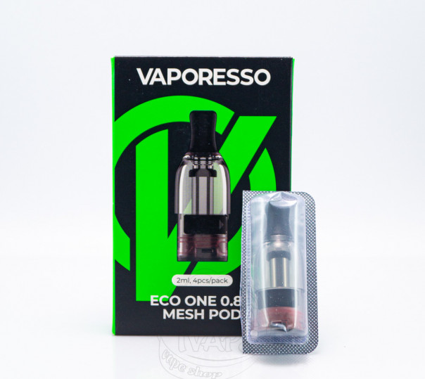 Картридж для багаторазової POD системи Vaporesso Eco One Pod Cartridge 2ml Картридж для багаторазової POD системи Vaporesso Eco One Pod Cartridge 2ml