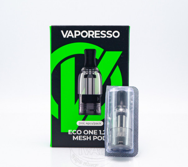 Картридж для багаторазової POD системи Vaporesso Eco One Pod Cartridge 2ml Картридж для багаторазової POD системи Vaporesso Eco One Pod Cartridge 2ml