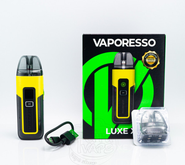 Vaporesso Luxe X2 Pod Kit 2000mAh Light Pink Багаторазова POD система Vaporesso Luxe X2 Pod Kit 2000mAh Light Pink Багаторазова POD система