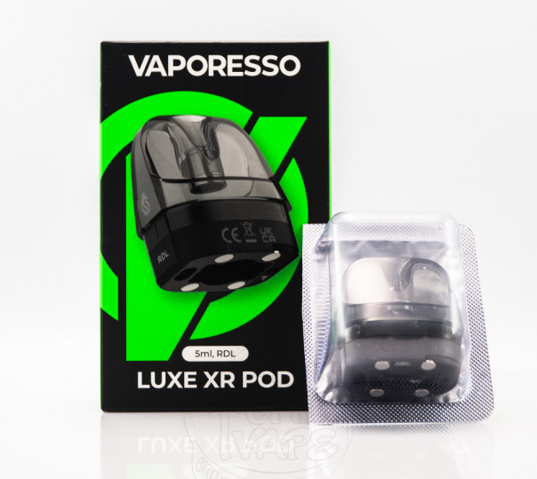 Пустой картридж Vaporesso Luxe XR Empty Pod 5ml для многоразовой POD системы Luxe XR / XR Max / 2 / X Pro Pod Kit