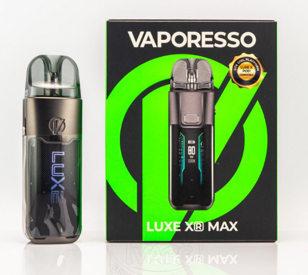 Vaporesso Luxe XR Max Pod Mod Kit 2800mAh Багаторазова POD система Vaporesso Luxe XR Max Pod Mod Kit 2800mAh Багаторазова POD система