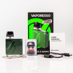 Vaporesso Xros 3 Nano Pod Kit 1000mAh Olive Green