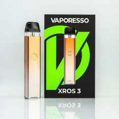 Vaporesso XROS 3 Pod System Kit Royal Gold