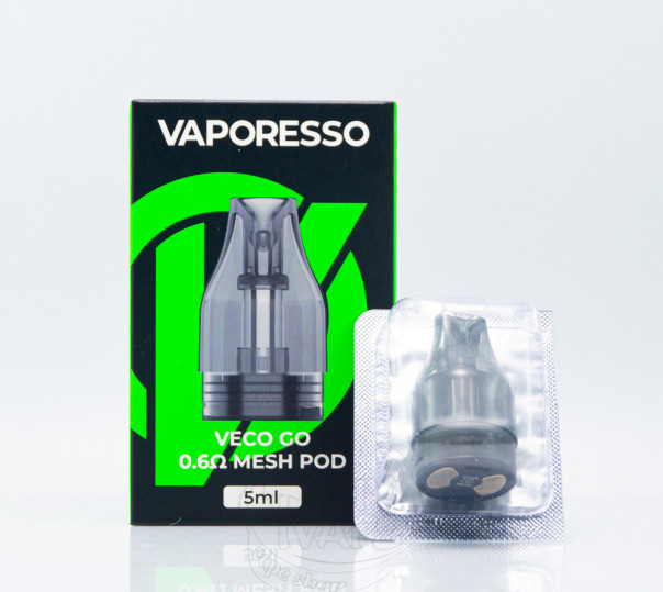 Картридж для багаторазової POD системи Vaporesso Veco Go Cartridge Картридж для багаторазової POD системи Vaporesso Veco Go Cartridge