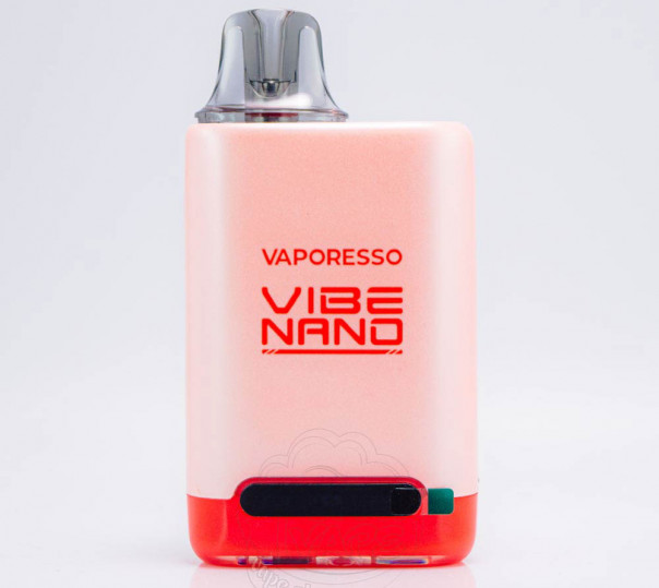 Vaporesso Vibe Nano Pod System Kit 1100mAh Strawberry Red Багаторазова POD система