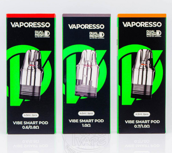 Картридж Vaporesso Vibe Cartridge для многоразовой POD системы Vibe, Vibe SE, Vibe Nano, Vibe Nano Pro 4.5ml