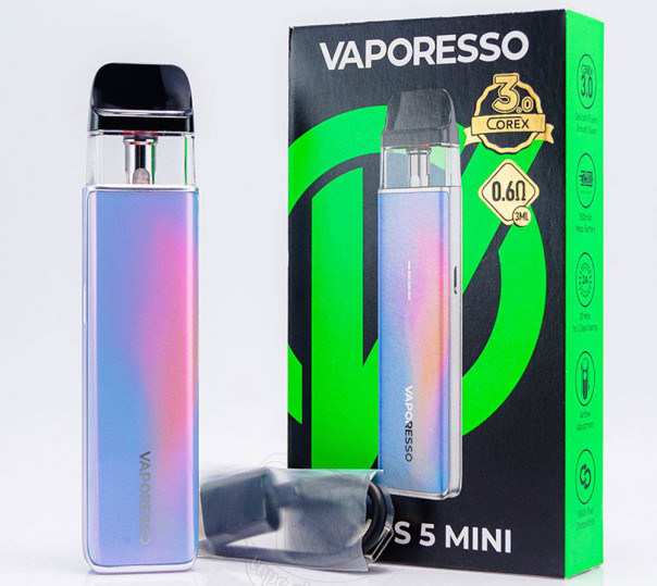 Vaporesso XROS 5 Mini Pod Kit 1500mAh Багаторазова POD система Vaporesso XROS 5 Mini Pod Kit 1500mAh Багаторазова POD система