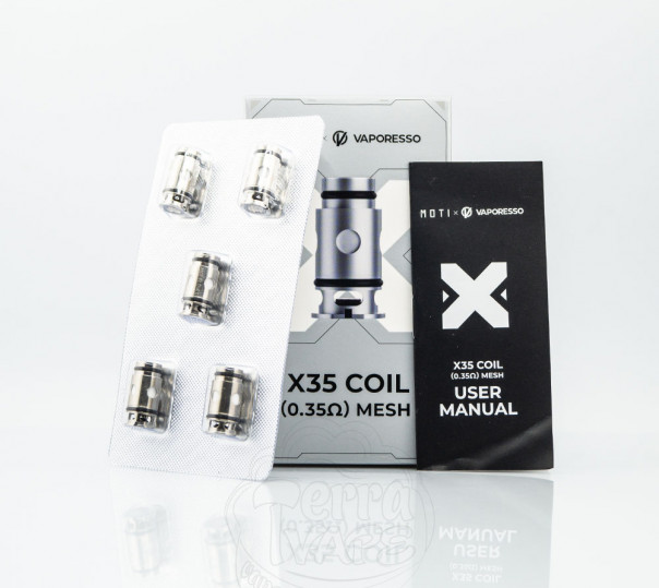 Vaporesso Moti X Coil випаровувач для багаторазової POD системи X Mini Pod Kit Vaporesso Moti X Coil випаровувач для багаторазової POD системи X Mini Pod Kit
