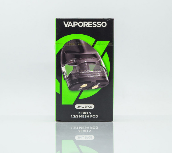 Картридж Vaporesso Zero Mesh Pod 2ml для багаторазової POD системи Zero, 2, S Pod Kit Картридж Vaporesso Zero Mesh Pod 2ml для багаторазової POD системи Zero, 2, S Pod Kit