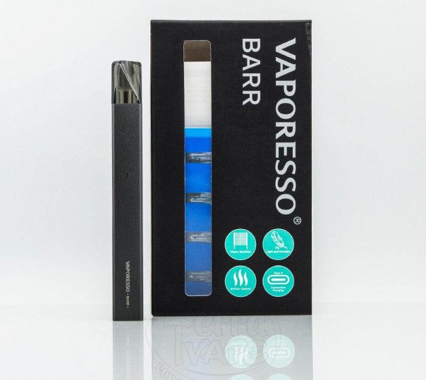 Vaporesso Barr Pod Kit 350mAh Багаторазова POD система Vaporesso Barr Pod Kit 350mAh Багаторазова POD система