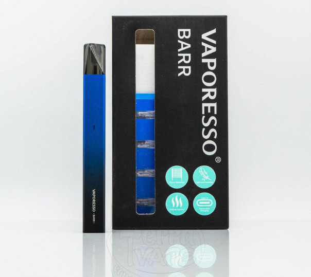Vaporesso Barr Pod Kit 350mAh Багаторазова POD система Vaporesso Barr Pod Kit 350mAh Багаторазова POD система