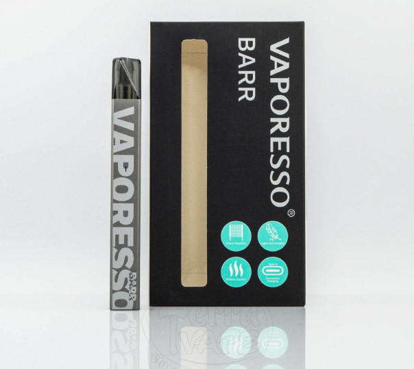 Vaporesso Barr Pod Kit 350mAh Багаторазова POD система Vaporesso Barr Pod Kit 350mAh Багаторазова POD система