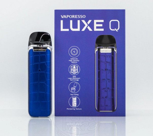 Vaporesso Luxe Q Pod Kit 1000mAh Багаторазова POD система Vaporesso Luxe Q Pod Kit 1000mAh Багаторазова POD система