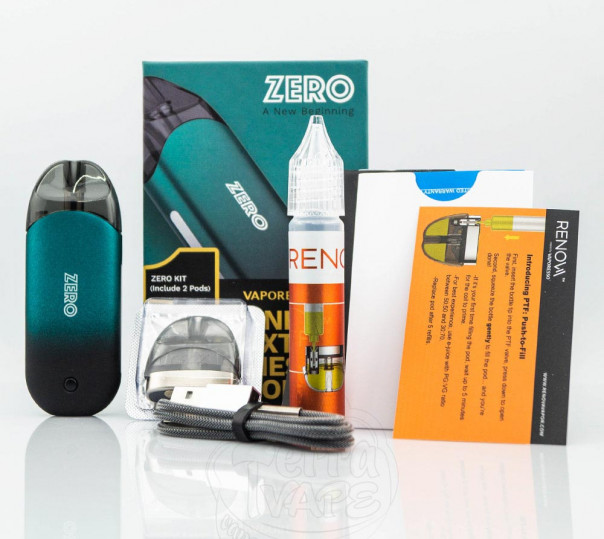 Vaporesso Renova Zero Pod Kit 650mAh Многоразовая POD система Vaporesso Renova Zero Pod Kit 650mAh Многоразовая POD система