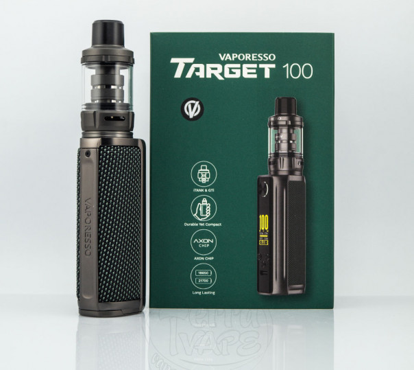 Vaporesso Target 100 Mod Kit With iTank Atomizer Стартовий набір Vaporesso Target 100 Mod Kit With iTank Atomizer Стартовий набір