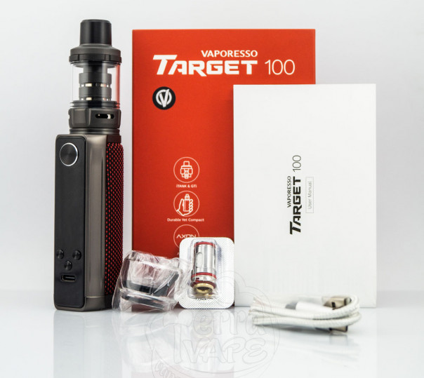 Vaporesso Target 100 Mod Kit With iTank Atomizer Стартовий набір Vaporesso Target 100 Mod Kit With iTank Atomizer Стартовий набір